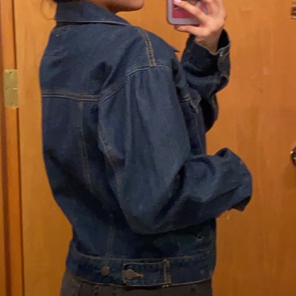 Forever21 dark wash jean jacket - Picture 2 of 5